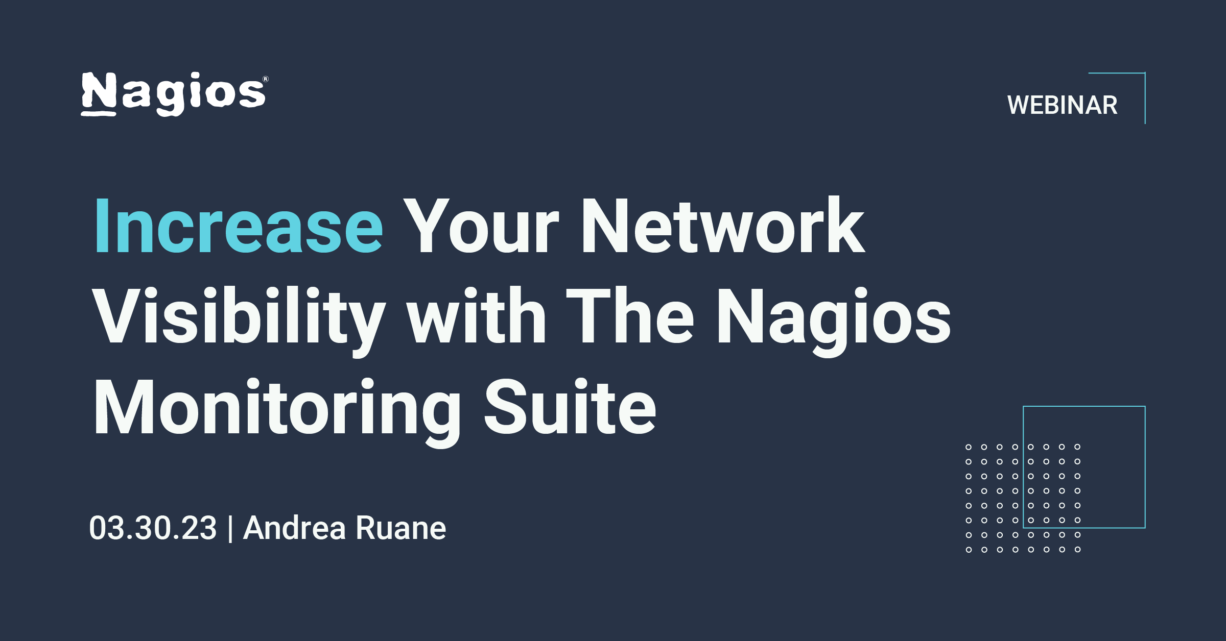 Increase Your NetworkVisibility with The Nagios Monitoring Suite@2x